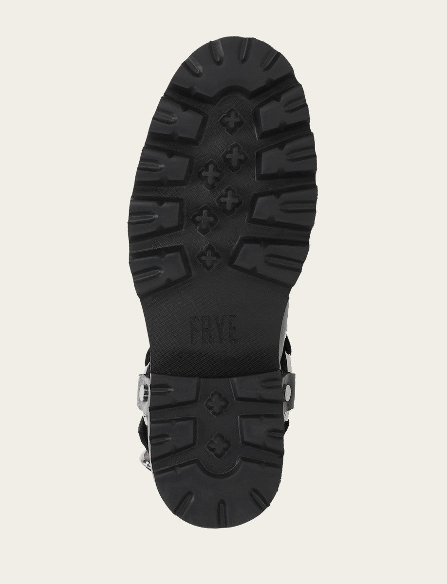 Women's Black Olivia Moto Mid Boot