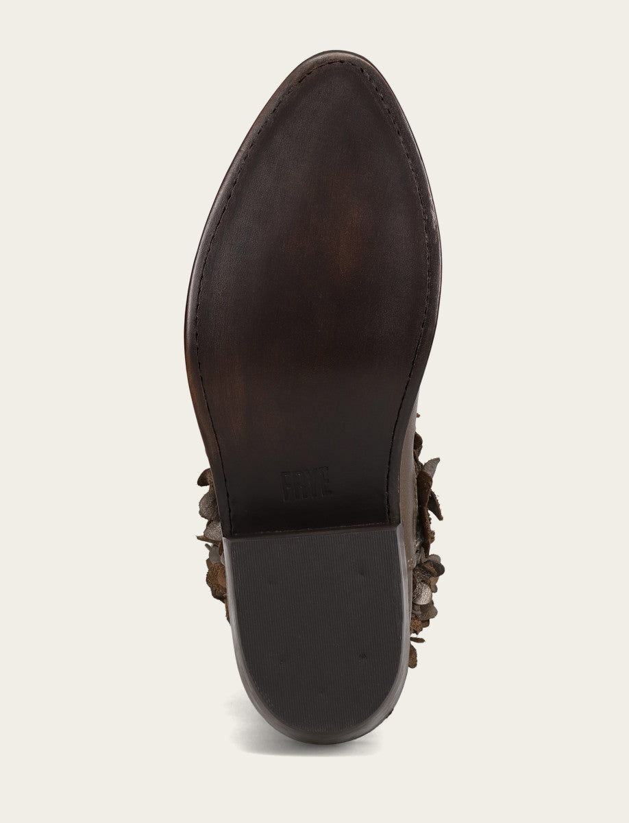 Women's Metallic Stone Billy Flower Boot