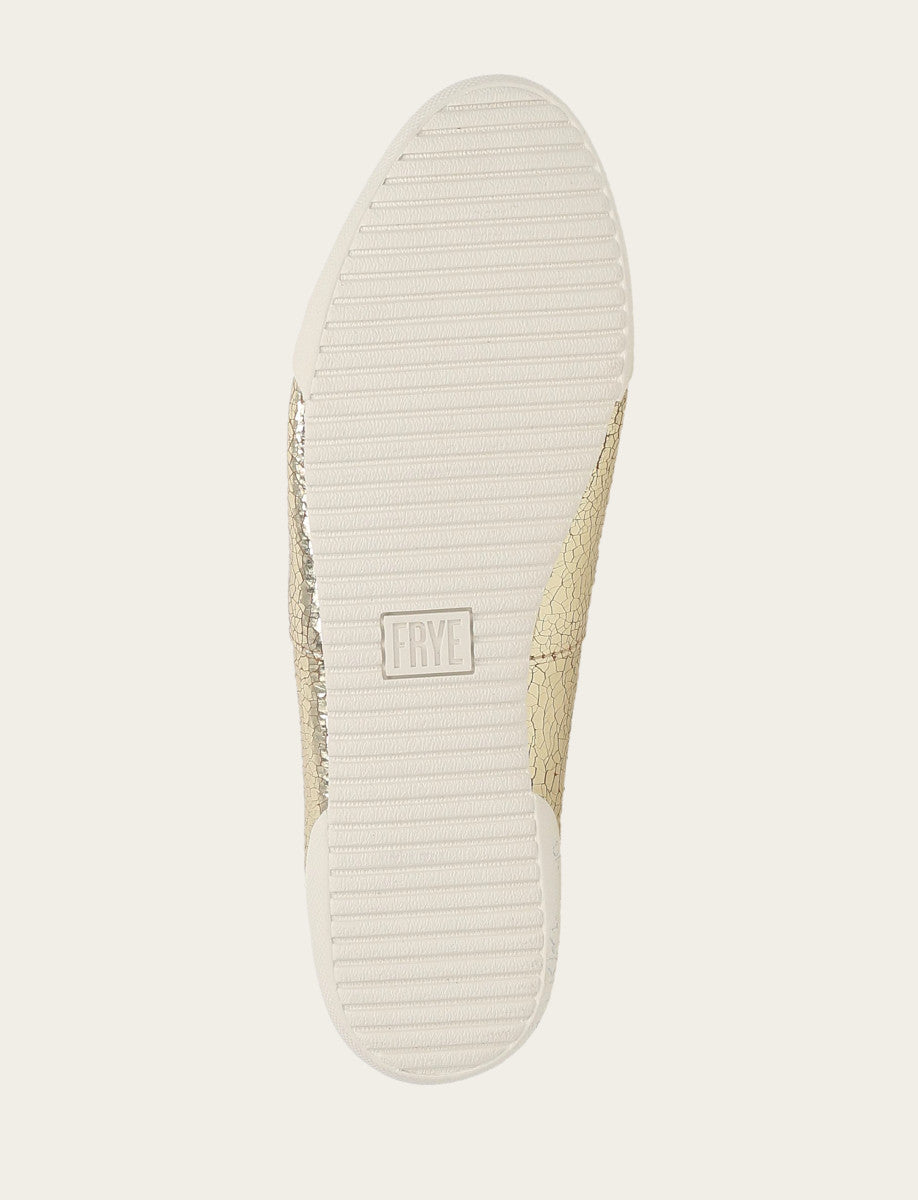 Women's Gold Mirror Melanie Slip On Sneakers