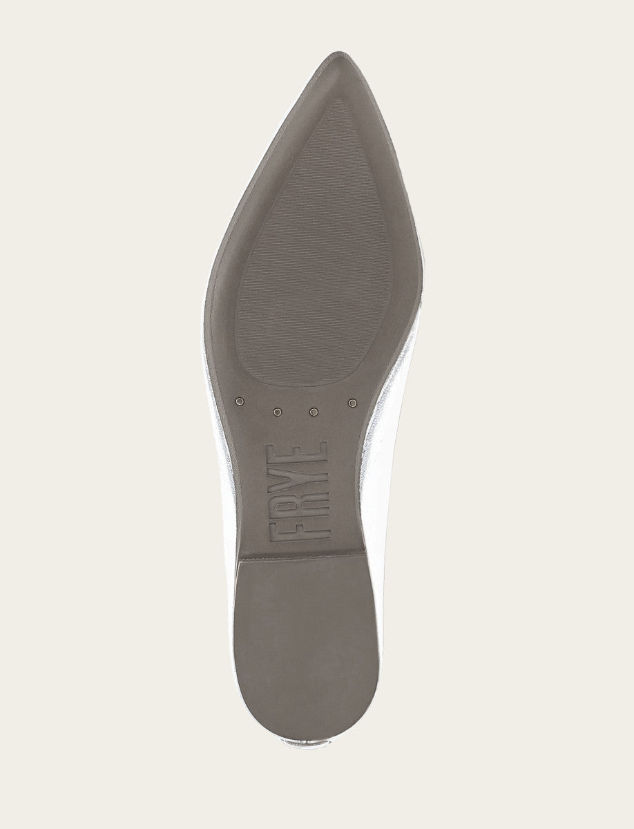 Women's Silver Heather Ballet Flats