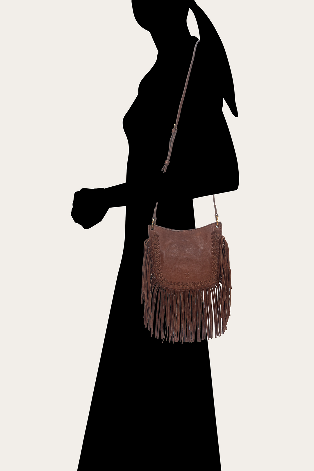 Cognac Faye Mini Crossbody