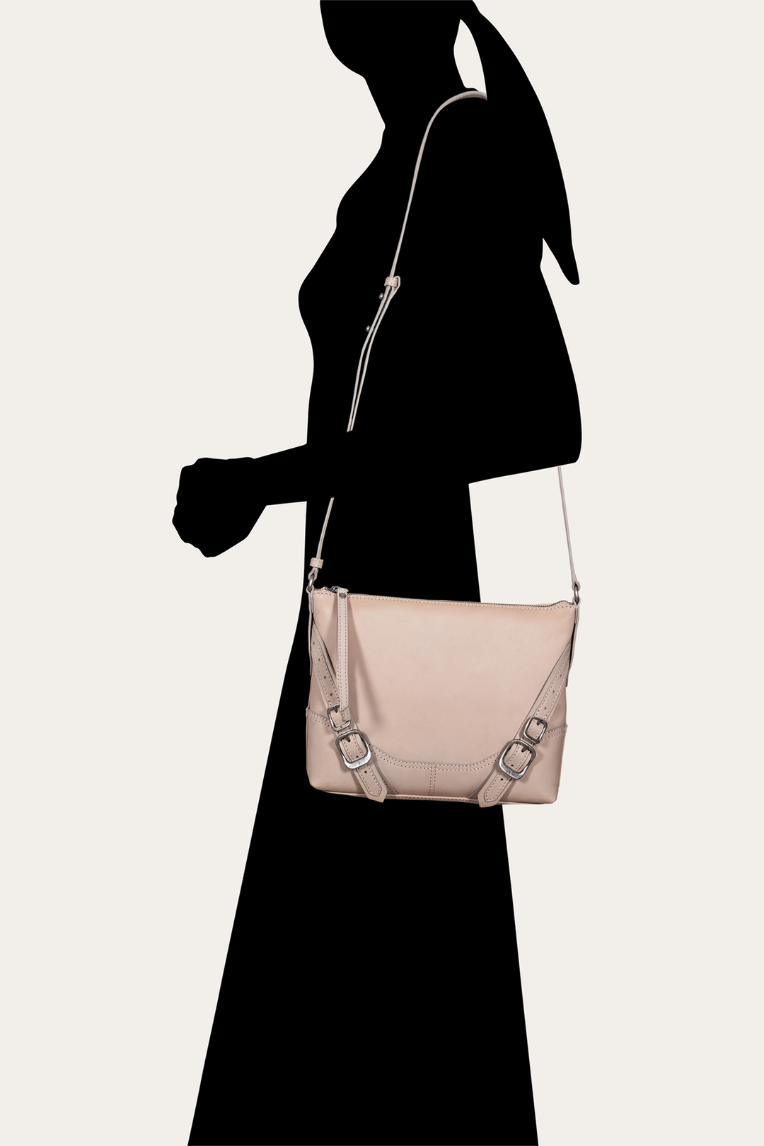 Veronica Cream Crossbody