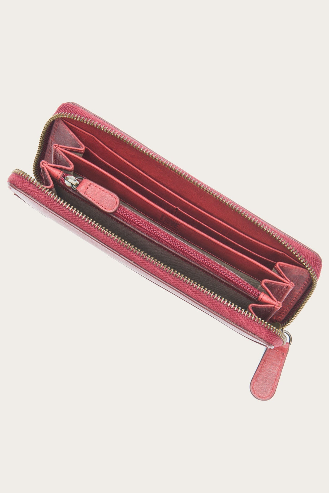Melissa Burgundy Zip Wallet