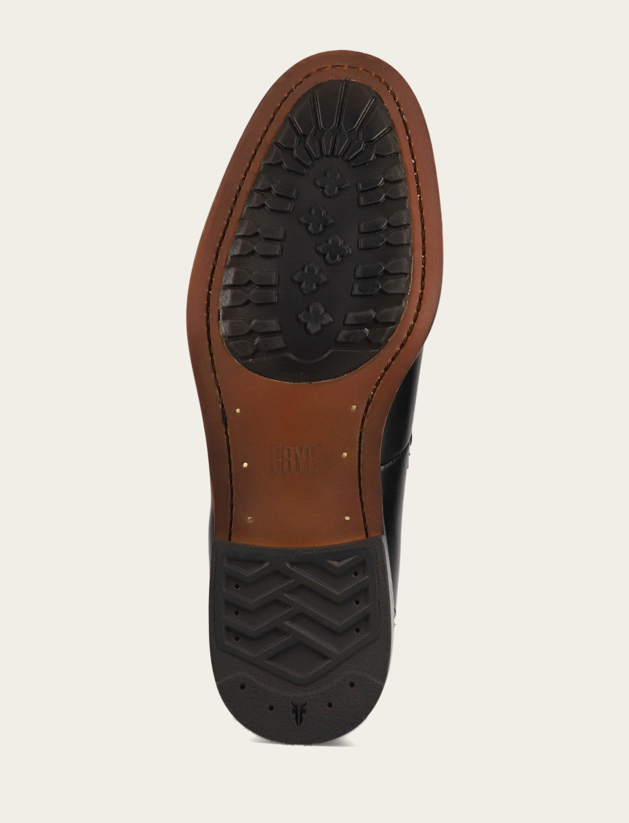 Men's Black Tyler Flex Penny Loafers