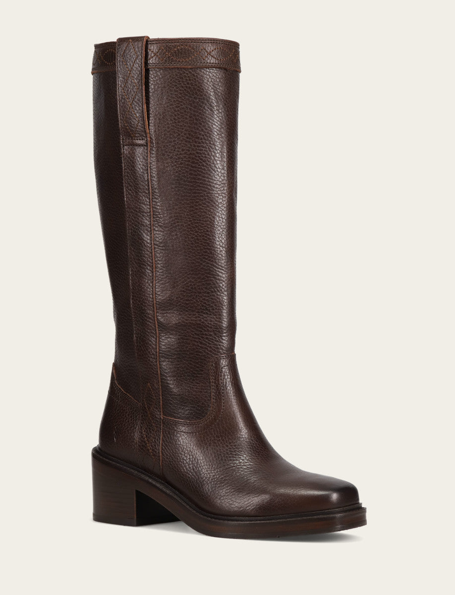 Women's Dark Brown Kate Pull On Boots