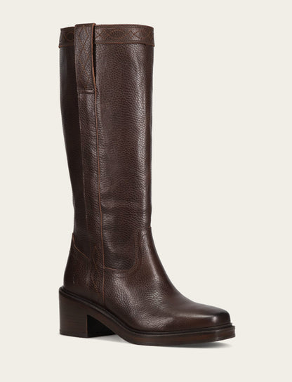 Women's Dark Brown Kate Pull On Boots