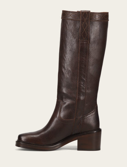 Women's Dark Brown Kate Pull On Boots