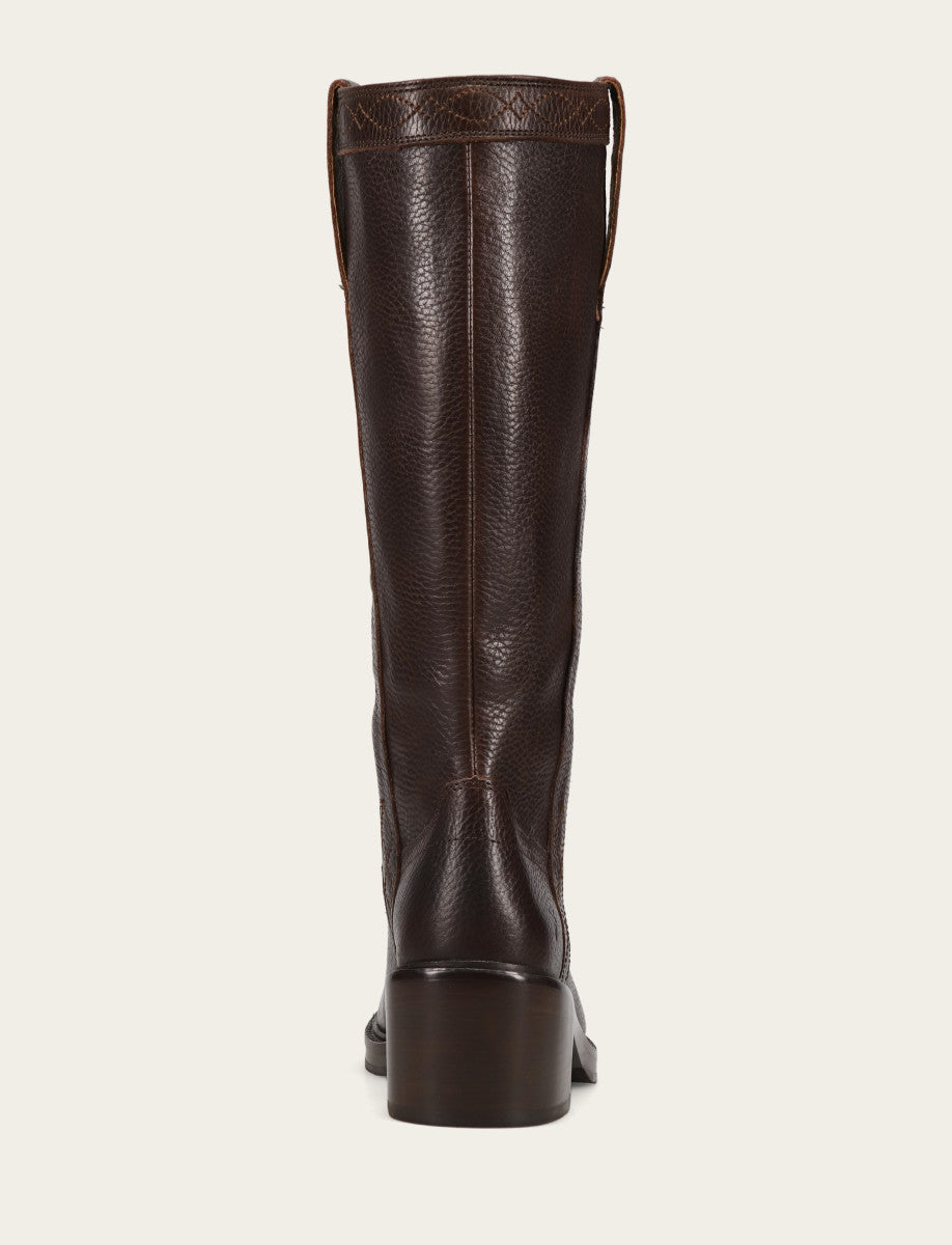Women's Dark Brown Kate Pull On Boots