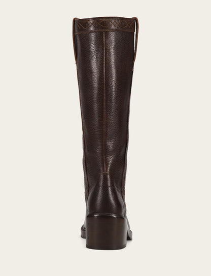 Women's Dark Brown Kate Pull On Boots