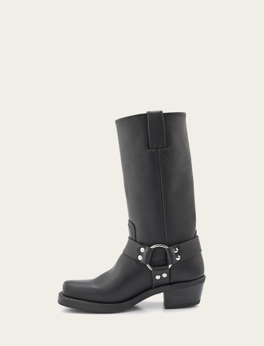 Women's Black Harness 12R Boots