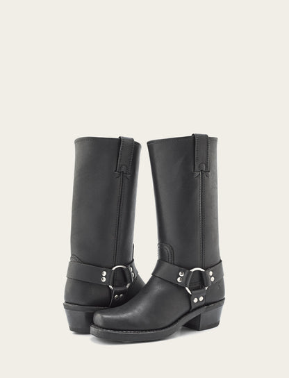 Women's Black Harness 12R Boots