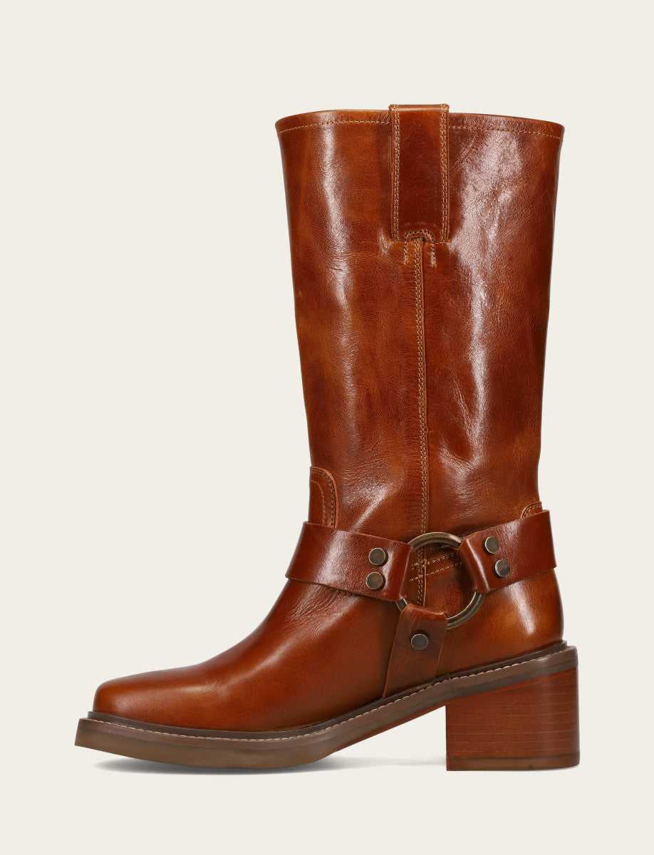Women’s Amber Knee-High Kate Harness Boot