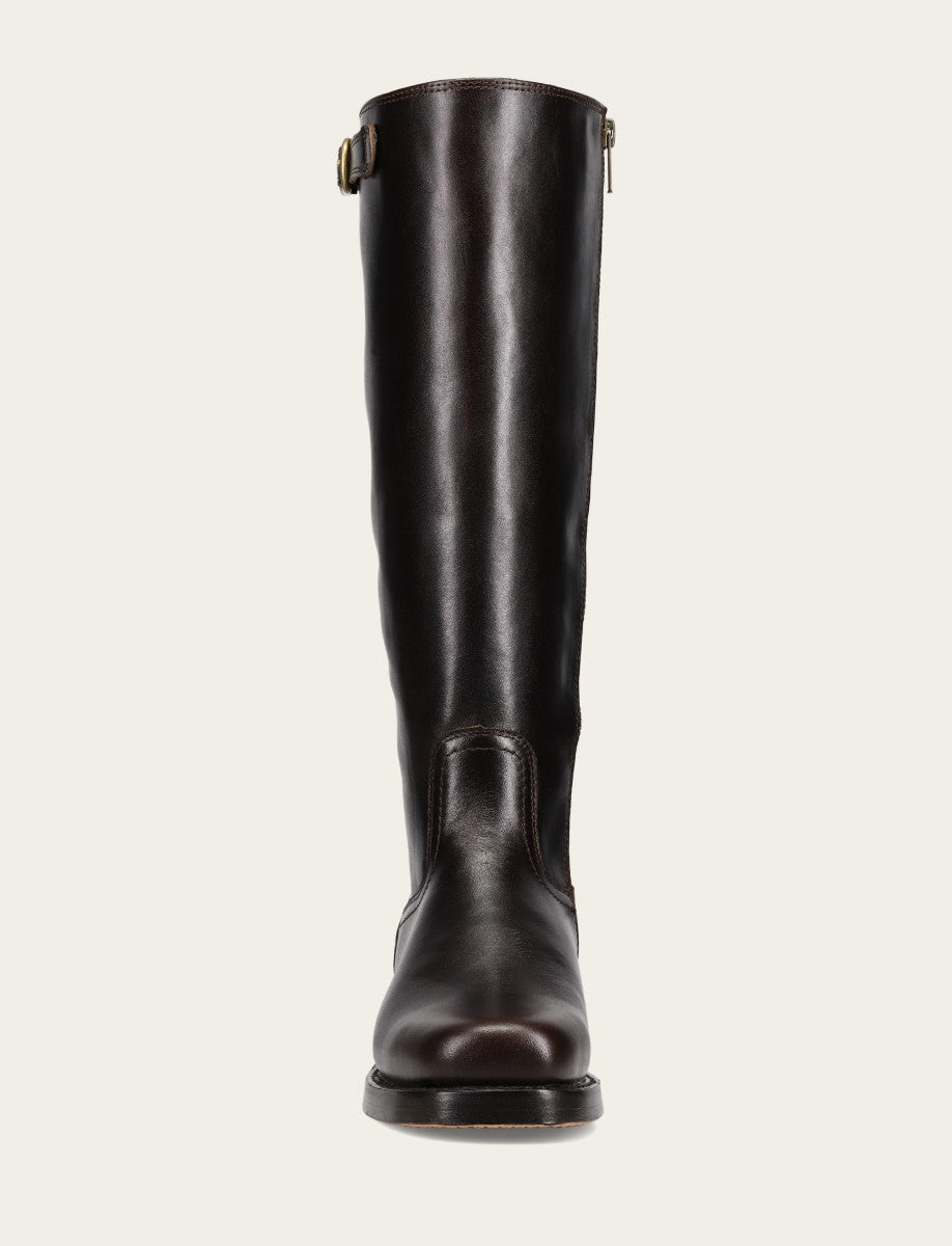Women's Bourbon Campus Low Heel Tall Riding Boot
