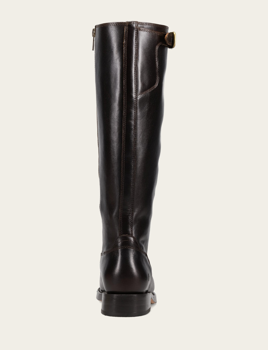 Women's Bourbon Campus Low Heel Tall Riding Boot