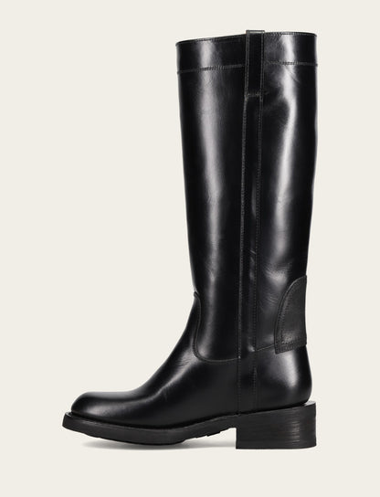 Women's Black Viv Riding Boot