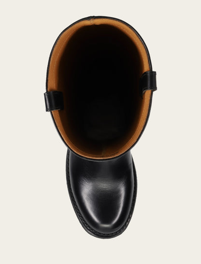 Women's Black Viv Riding Boot