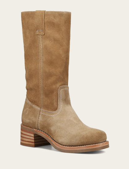 Women's Tan Buck Campus 12R Boots