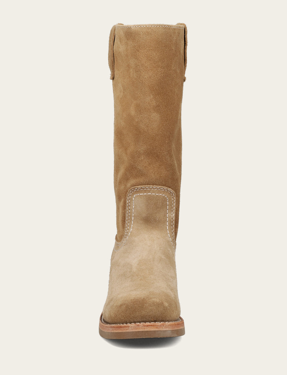 Women's Tan Buck Campus 12R Boots
