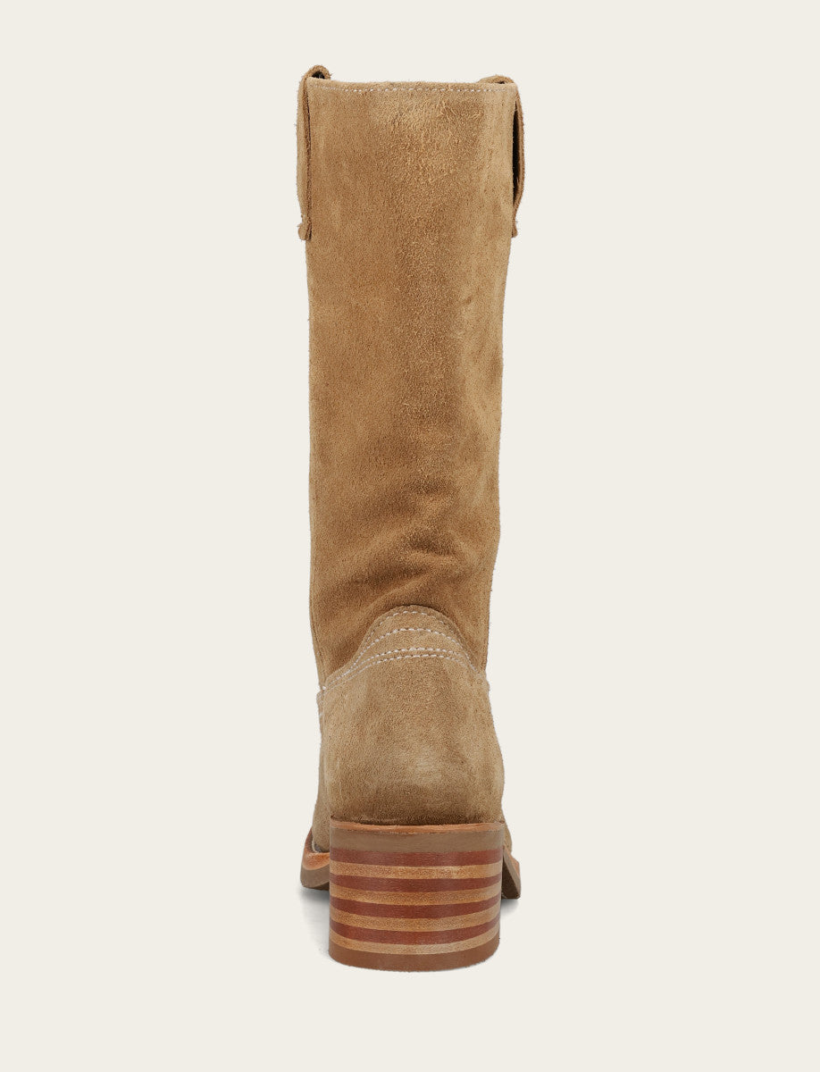 Women's Tan Buck Campus 12R Boots