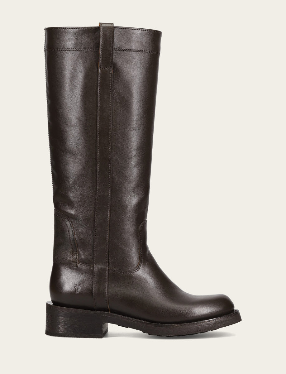 Women's Dark Brown Viv Riding Boot