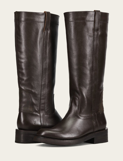 Women's Dark Brown Viv Riding Boot