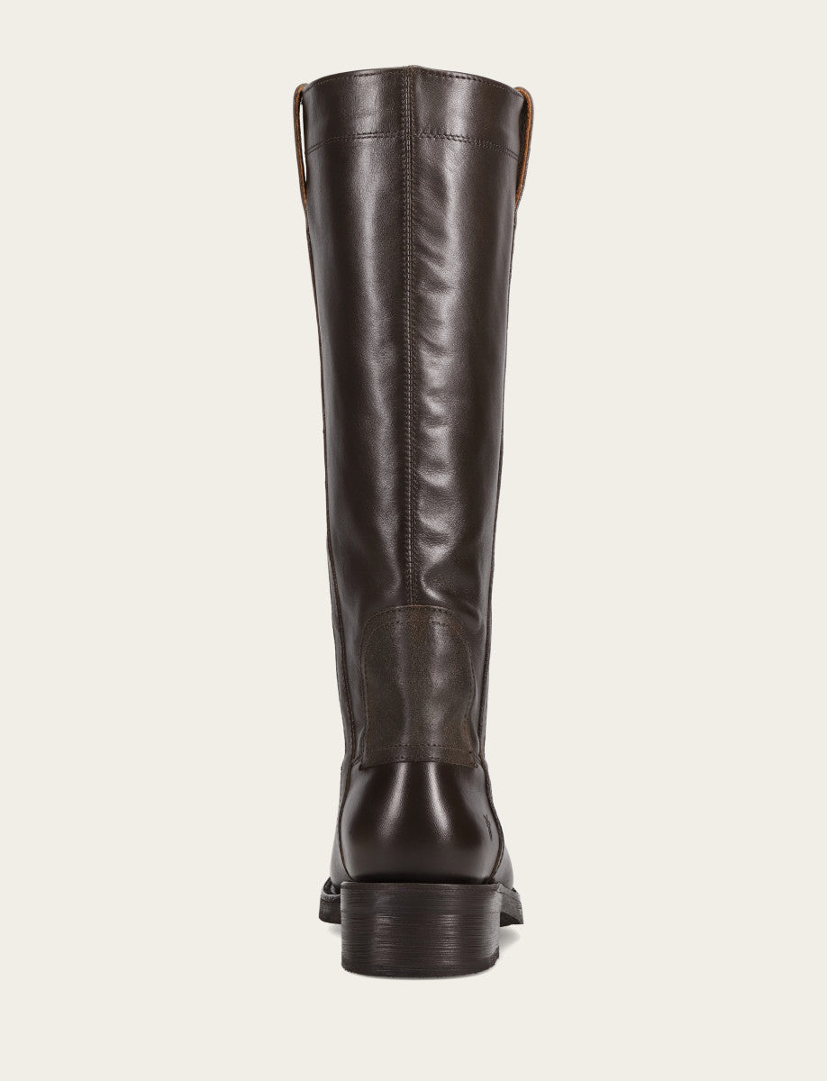 Women's Dark Brown Viv Riding Boot