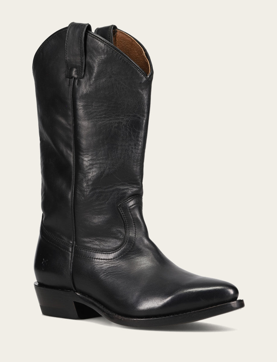 Women's Black Billy Pull On Boots