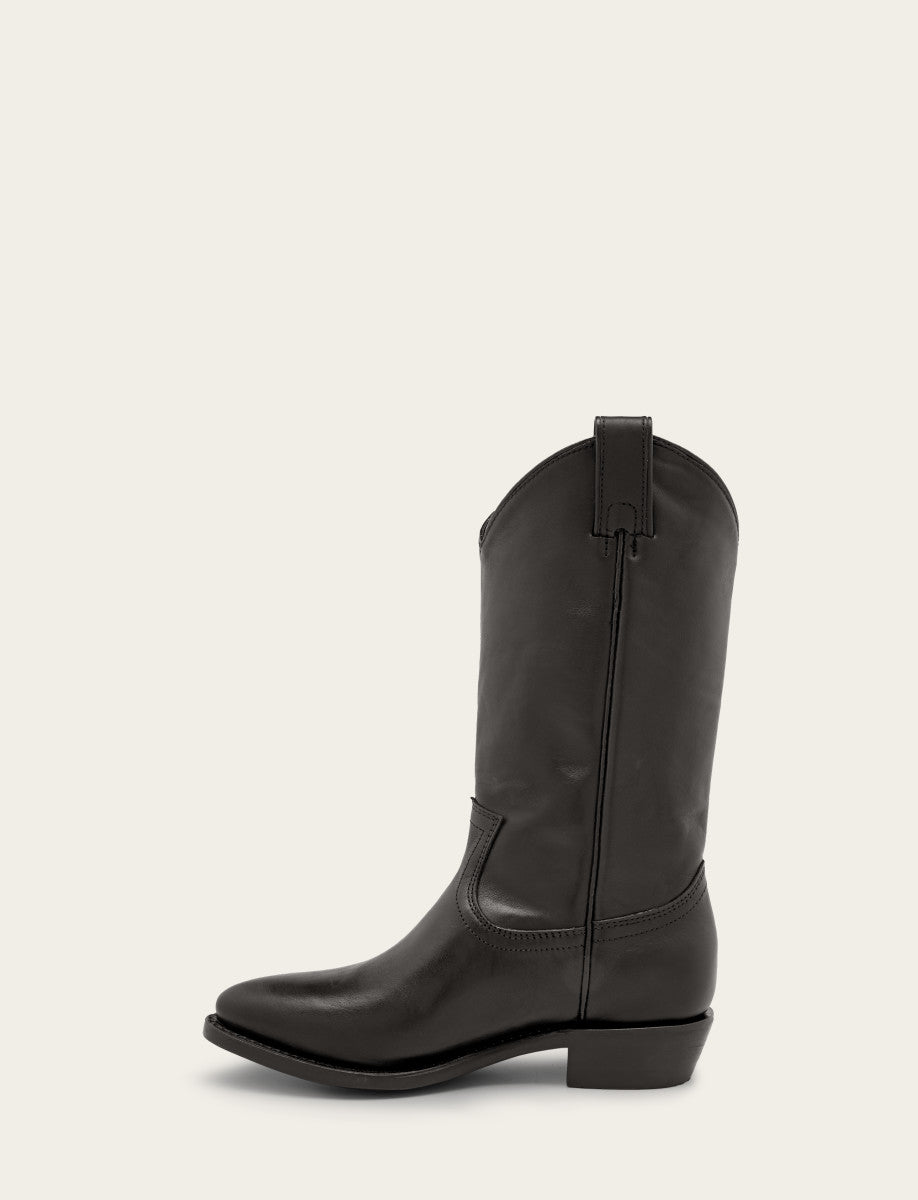 Women's Black Billy Pull On Boots