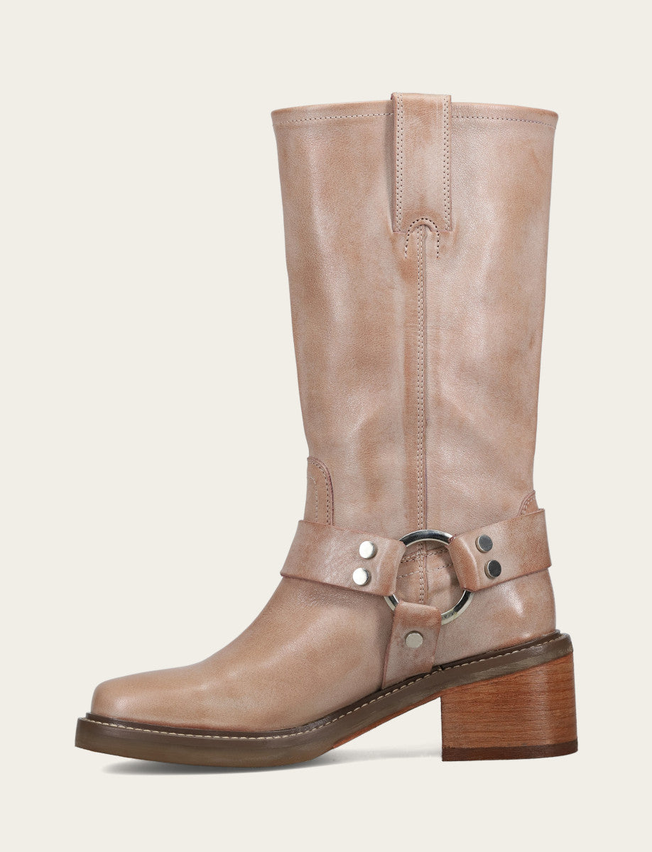 Women’s Rosa Knee-High Kate Harness Boots