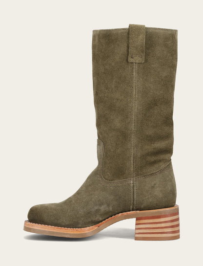 Women's Olive Campus 12R Boots