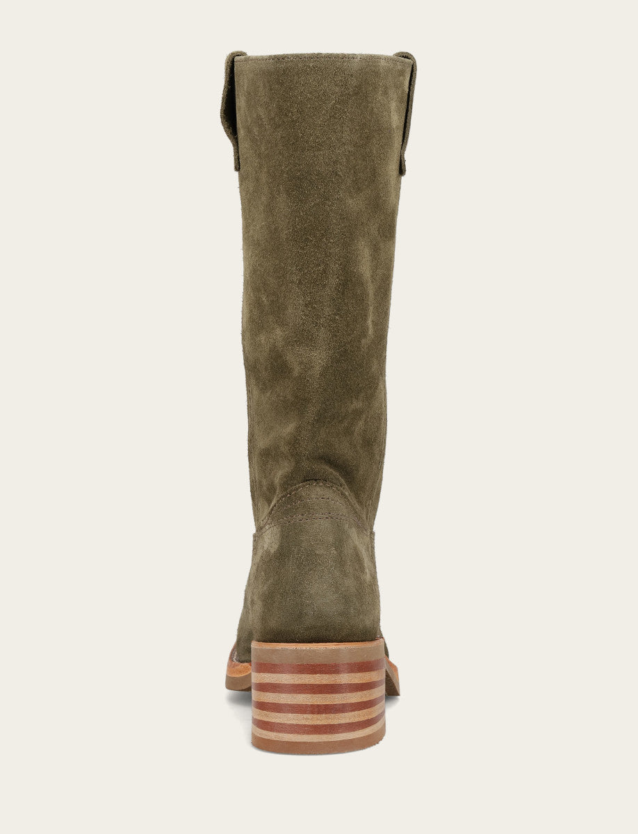 Women's Olive Campus 12R Boots