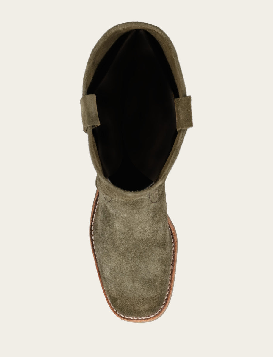 Women's Olive Campus 12R Boots
