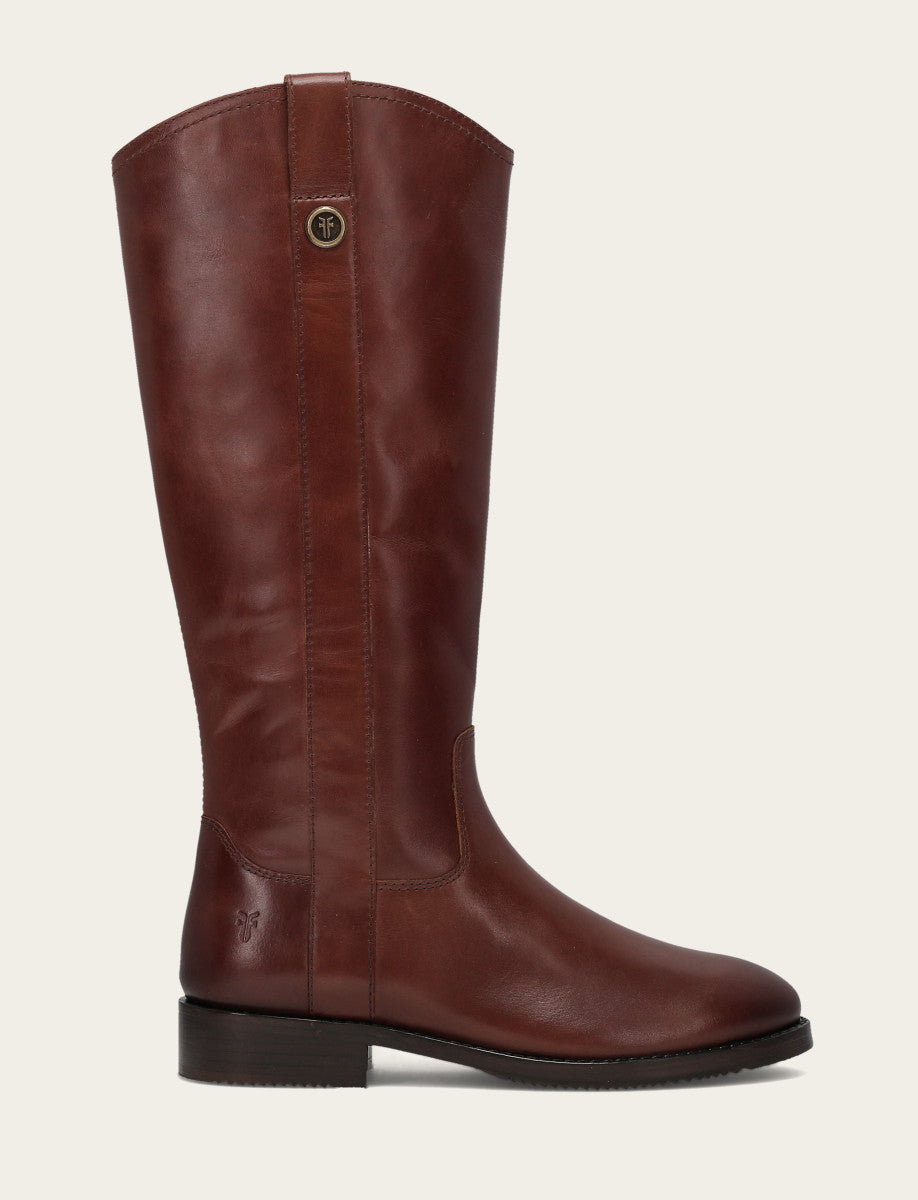 Women's Saddle Melissa Button Tall Inside Zip Boot