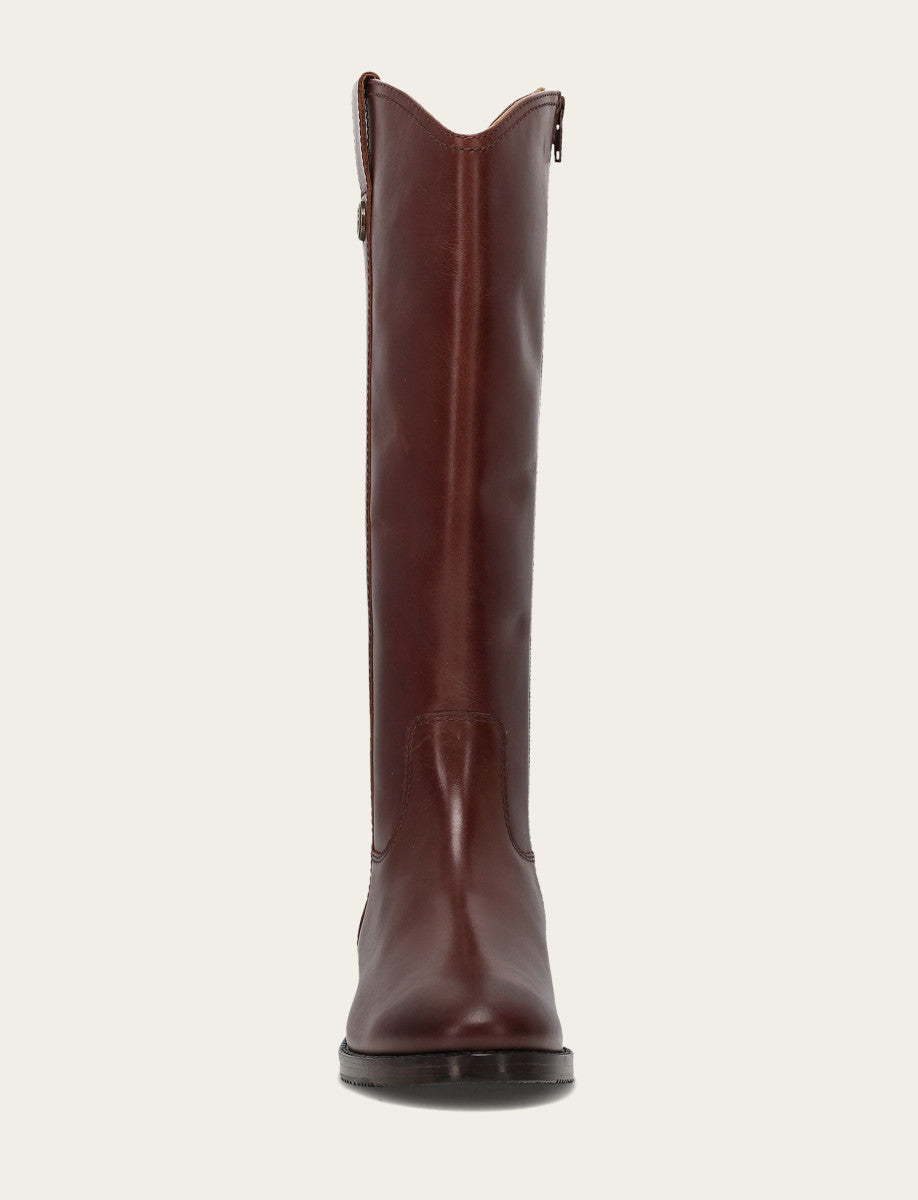 Women's Saddle Melissa Button Tall Inside Zip Boot