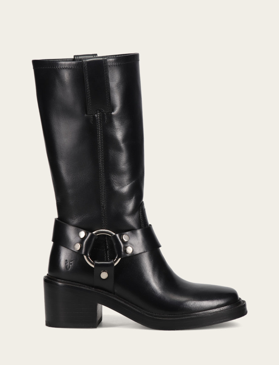 Women's Black Kate Harness Boots