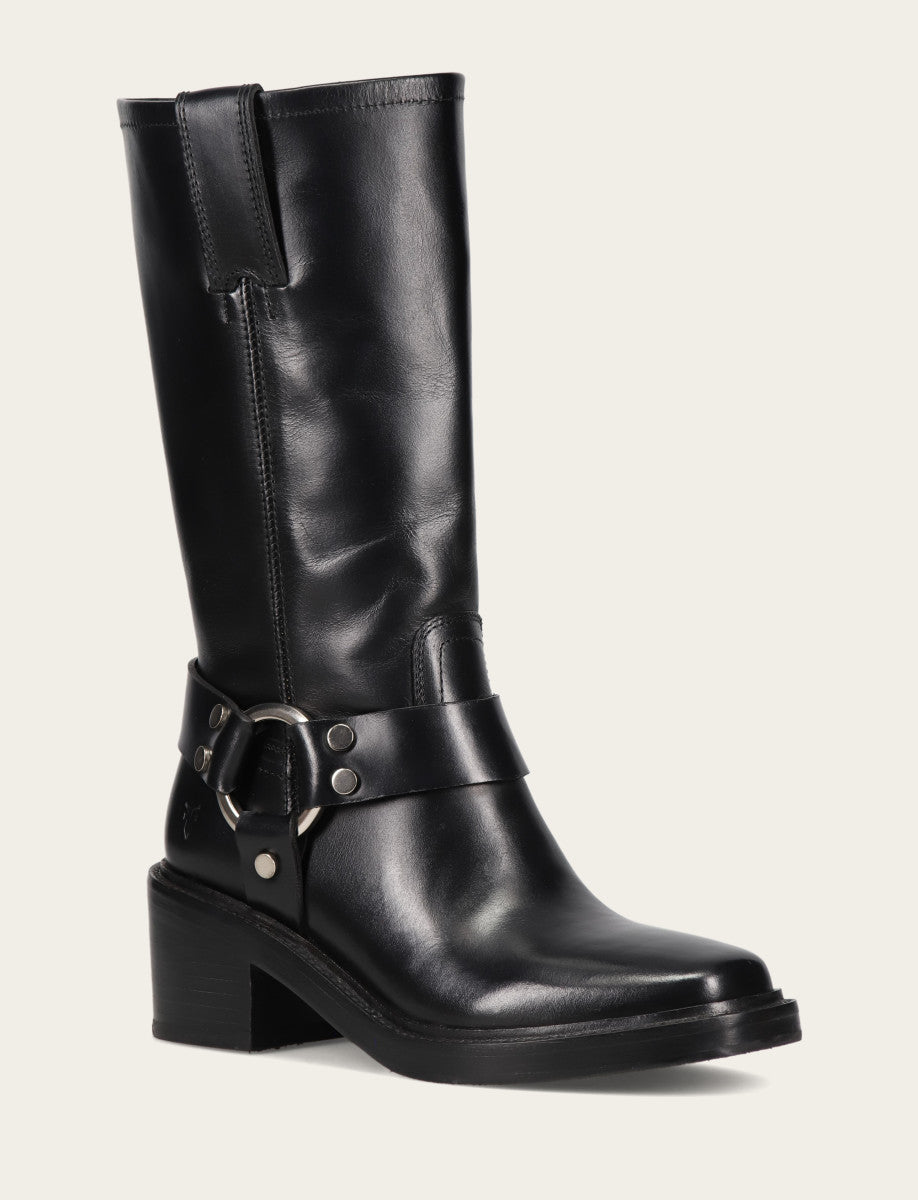 Women's Black Kate Harness Boots