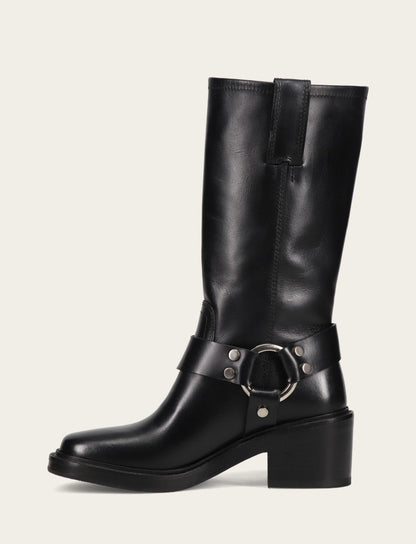 Women's Black Kate Harness Boots
