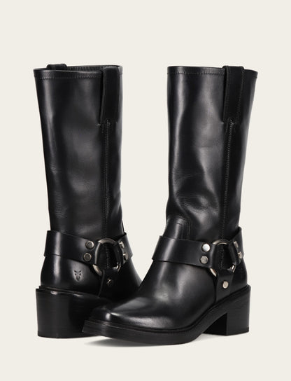 Women's Black Kate Harness Boots