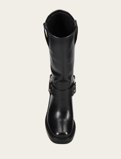 Women's Black Kate Harness Boots