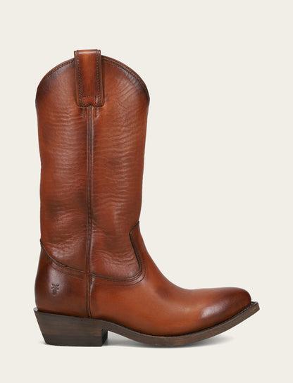 Women's Cognac Billy Pull On Boots
