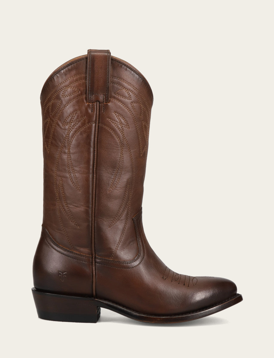 Women's Bourbon Billy Pull On Deco Stitch Boots