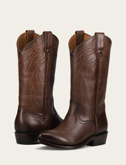Women's Bourbon Billy Pull On Deco Stitch Boots