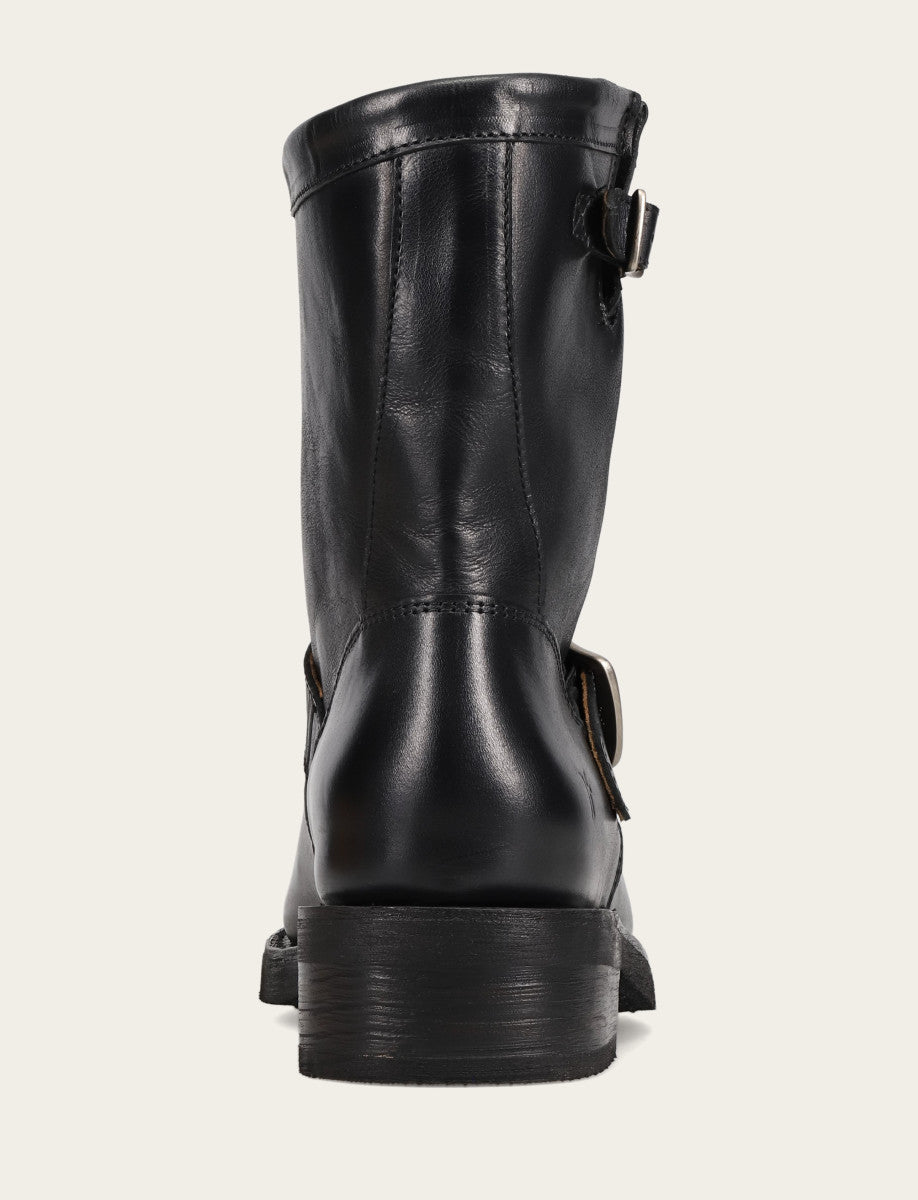 Women's Black Viv Short Engineer Boot
