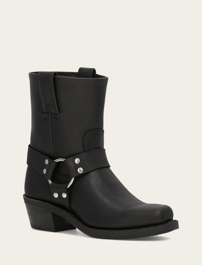 Women's Black Harness 8R Boots