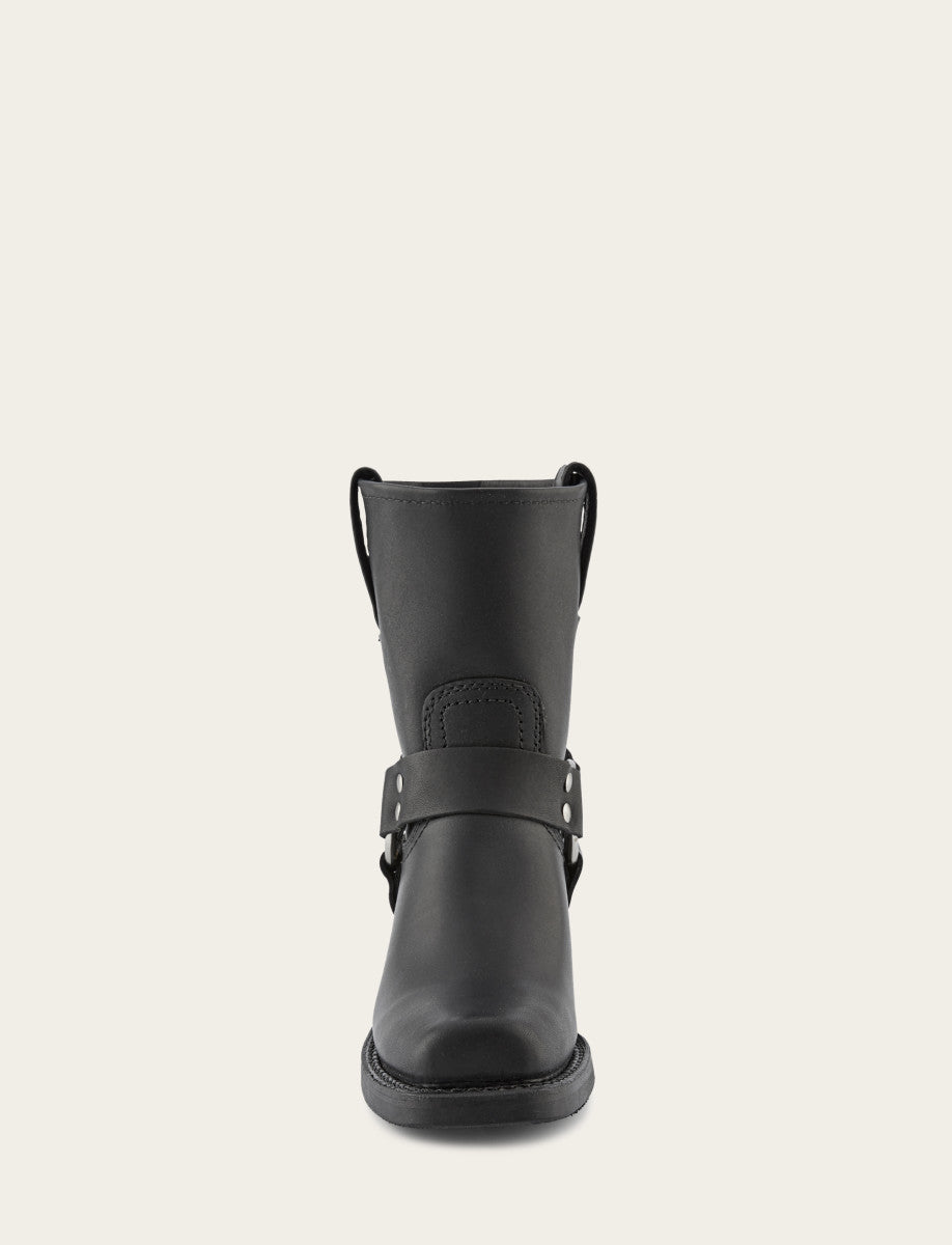 Women's Black Harness 8R Boots