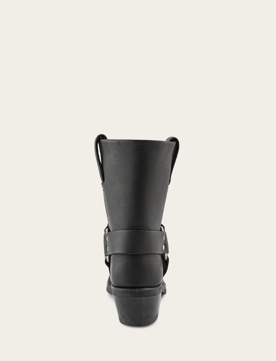 Women's Black Harness 8R Boots