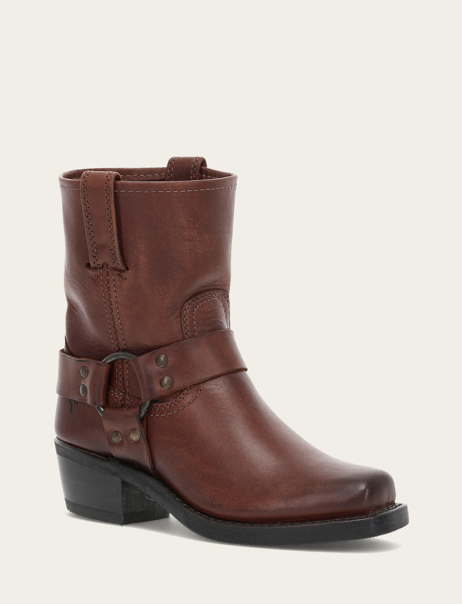 Women's Cognac Harness 8R Boots