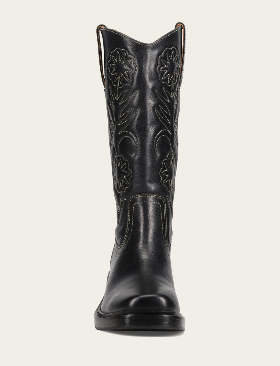 Women's Black Kate Deco Stitch Boot