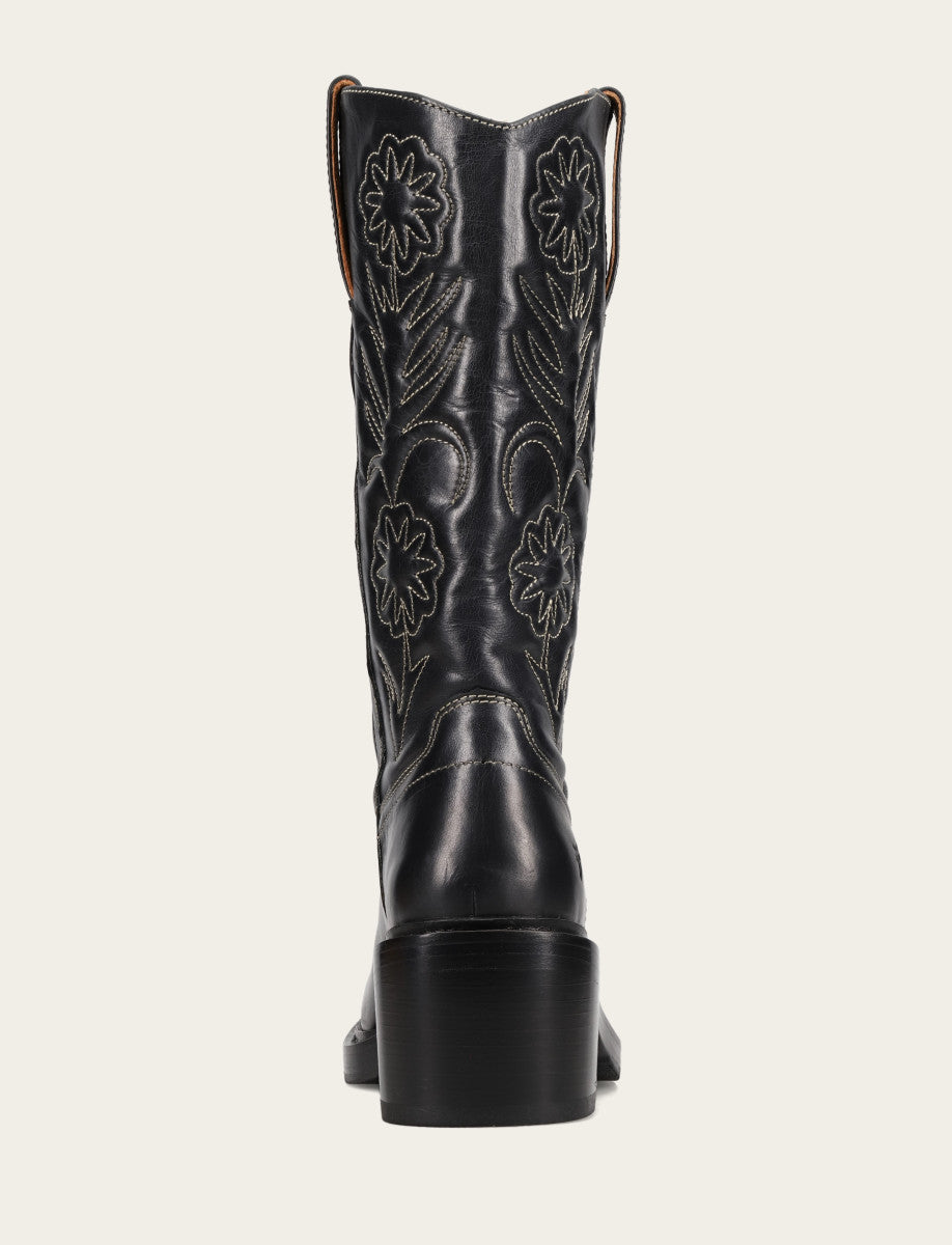 Women's Black Kate Deco Stitch Boot