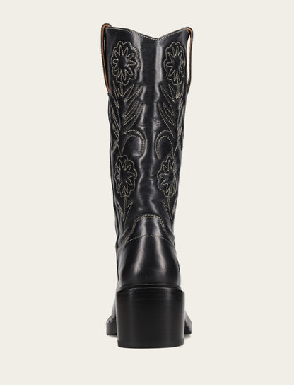 Women's Black Kate Deco Stitch Boot